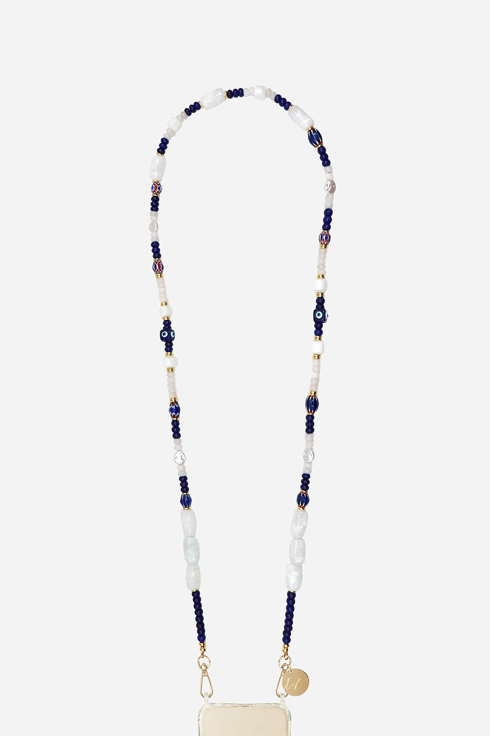 Chaine Longue Calypso Bleu 120 cm