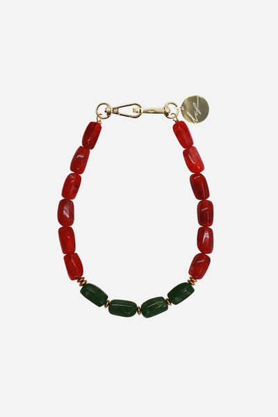 Dara Bordeaux Necklace Jewelry 40 cm