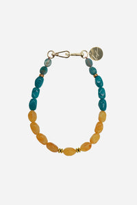 Jewelry Necklace Daya Beige 40 cm