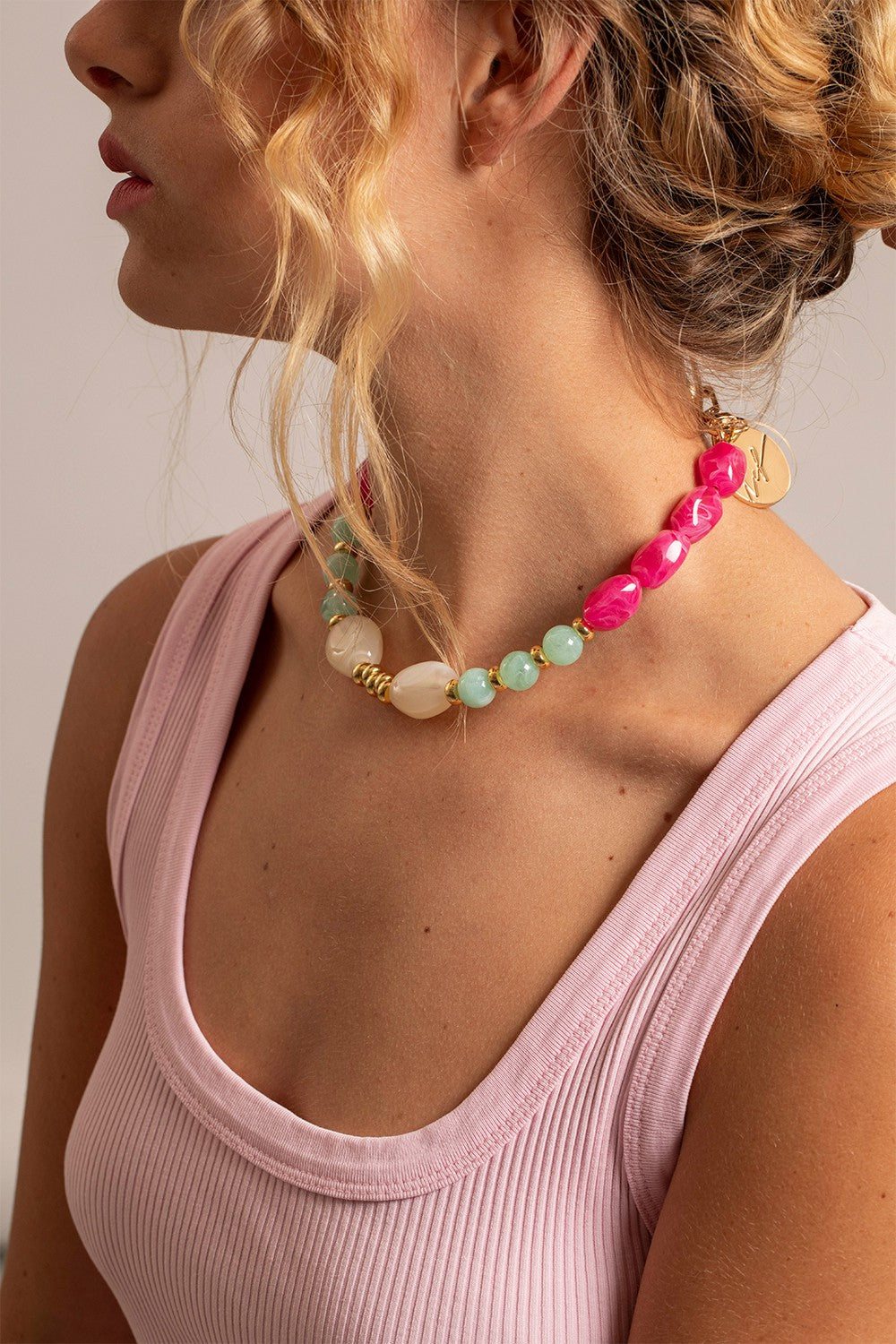 Jewelry Necklace Divya Rose 40 cm