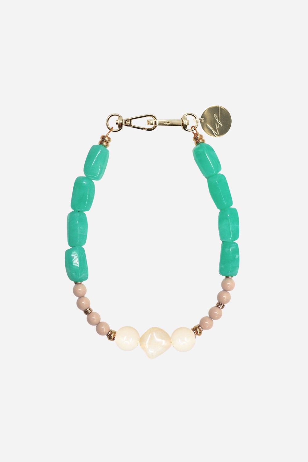 Jewelry Necklace Daya Blue 40 cm