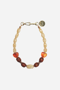 Jewelry Necklace Dolly Beige 40 cm