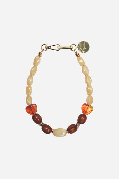 Jewelry Necklace Dolly Beige 40 cm