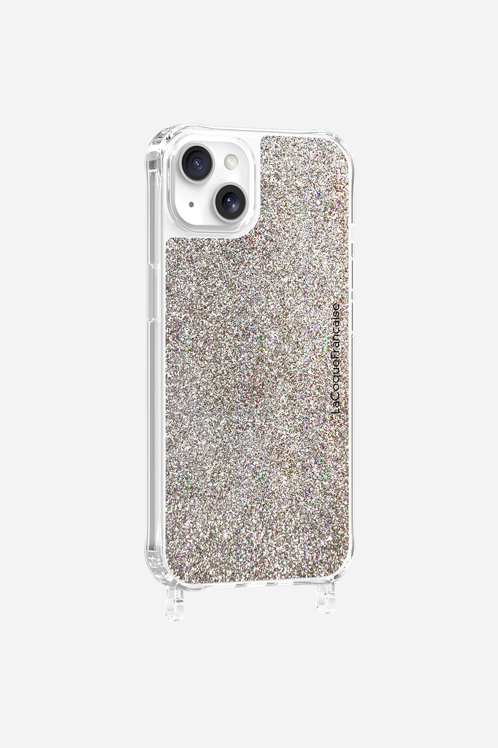 Coque Anneaux Paillettes Multicolore