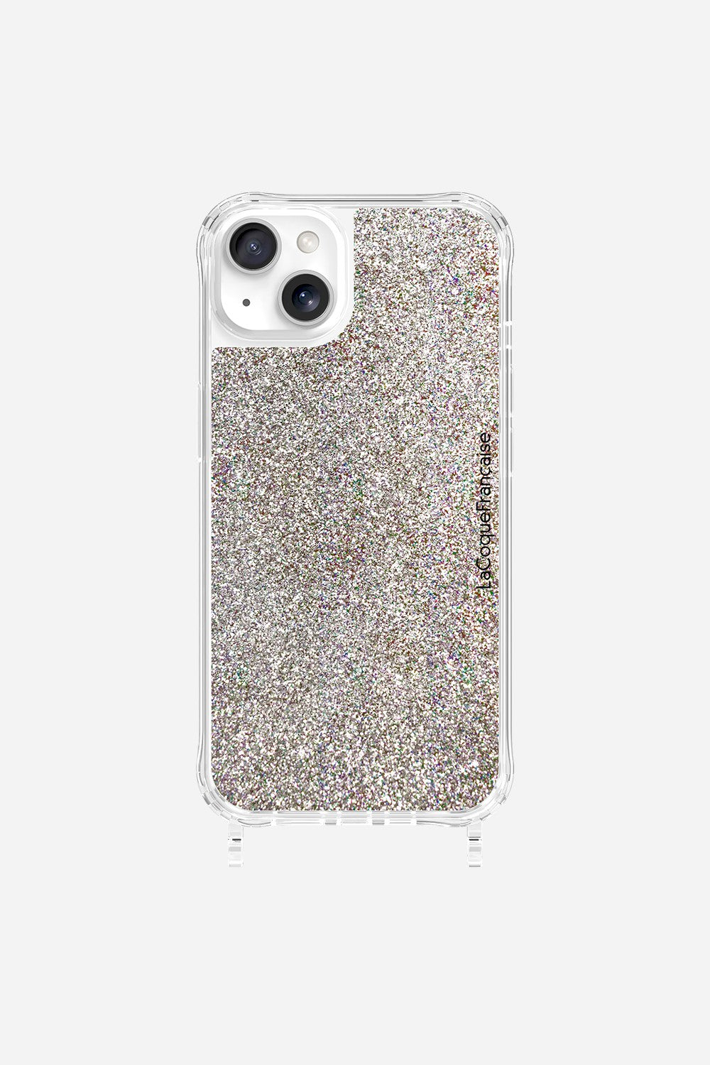 Coque Anneaux Paillettes Multicolore