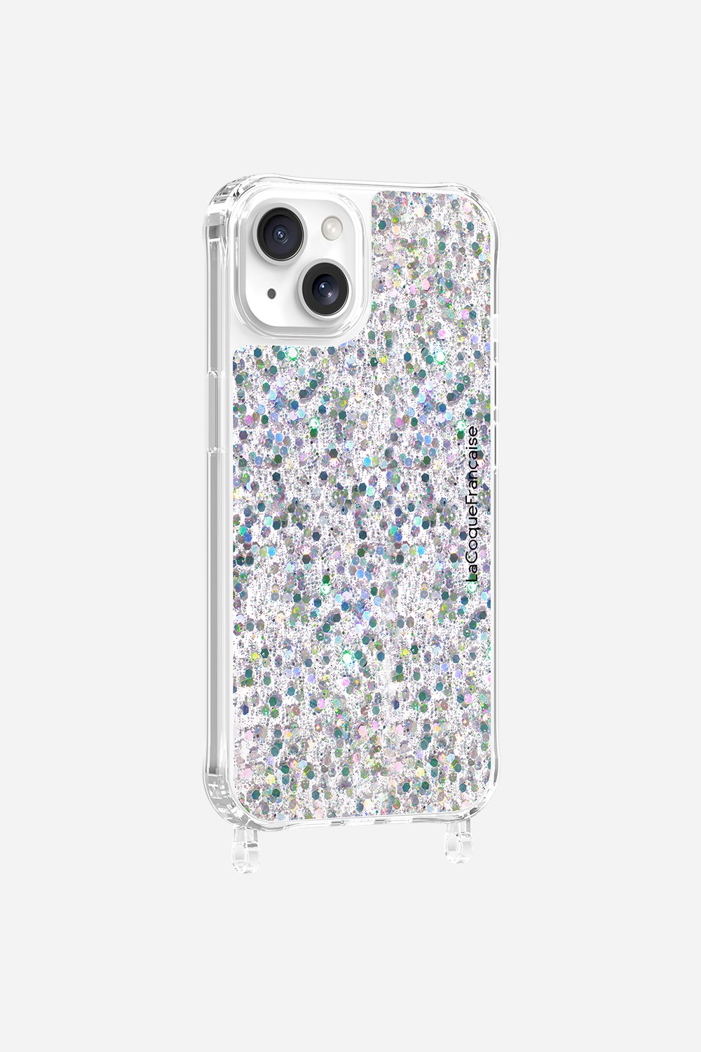 Coque Anneaux Paillettes Holographique - 15