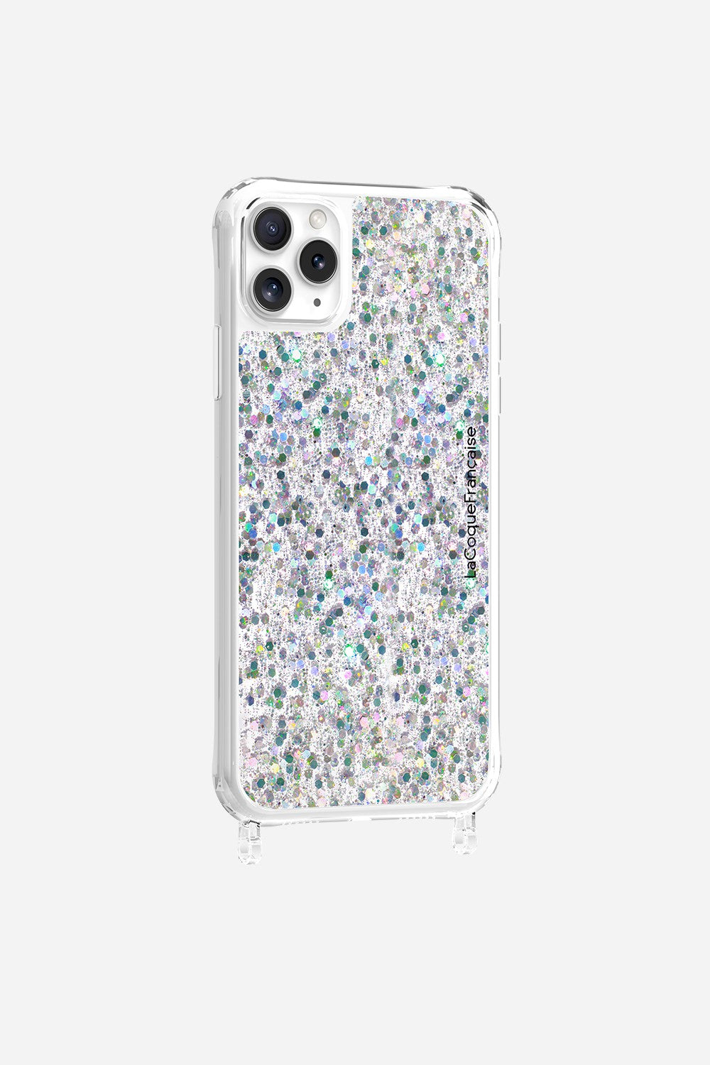 Coque Anneaux Paillettes Holographique - 19