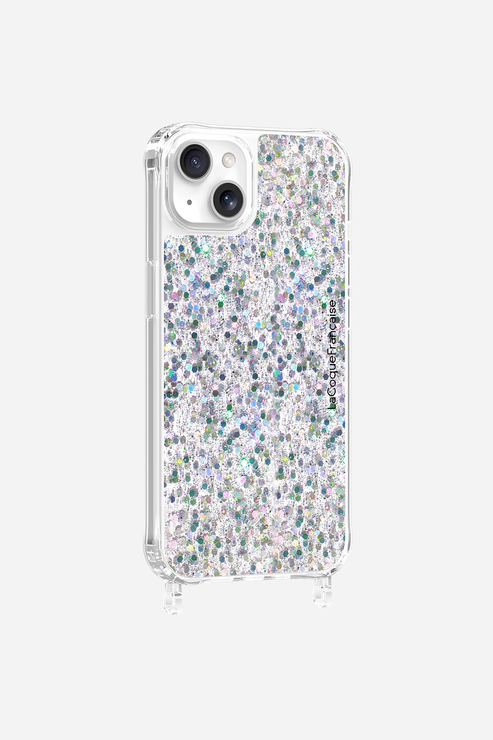Coque Anneaux Paillettes Holographique - 12