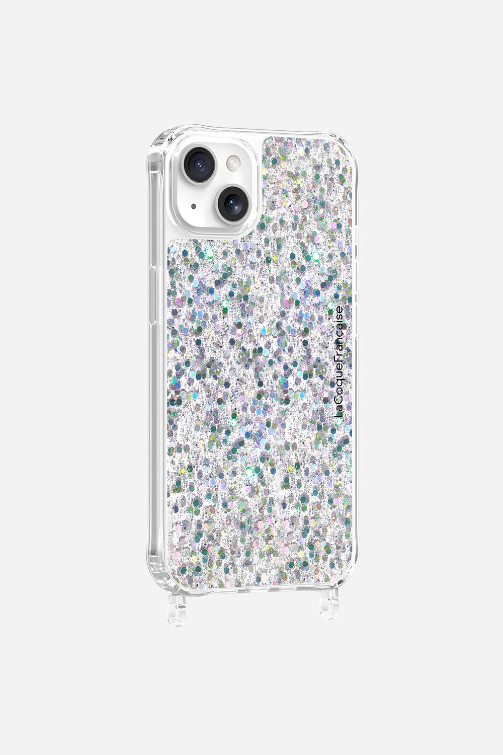 Coque Anneaux Paillettes Holographique - 8
