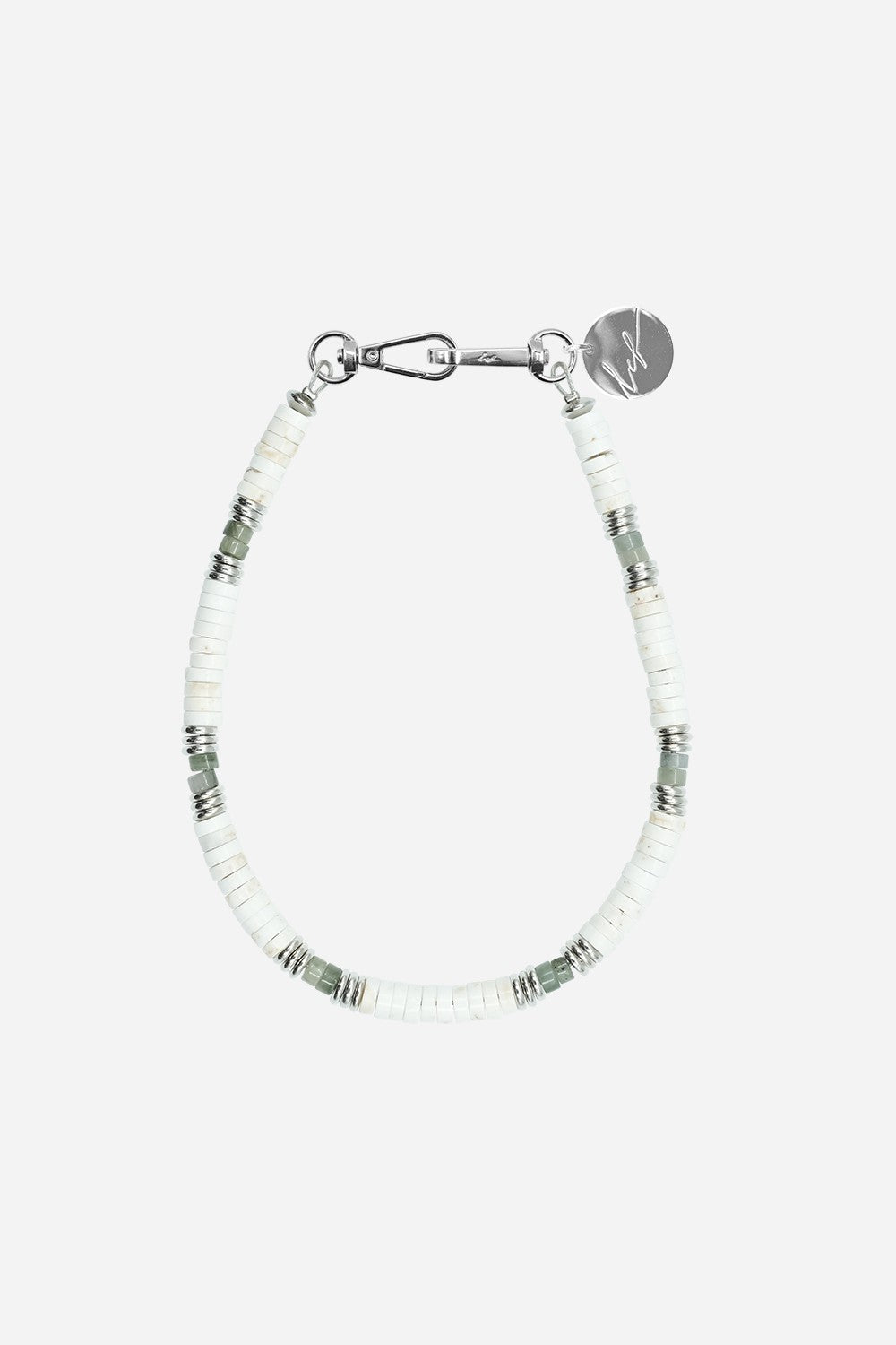 Chaine Courte Tamatoa Blanc 40 cm