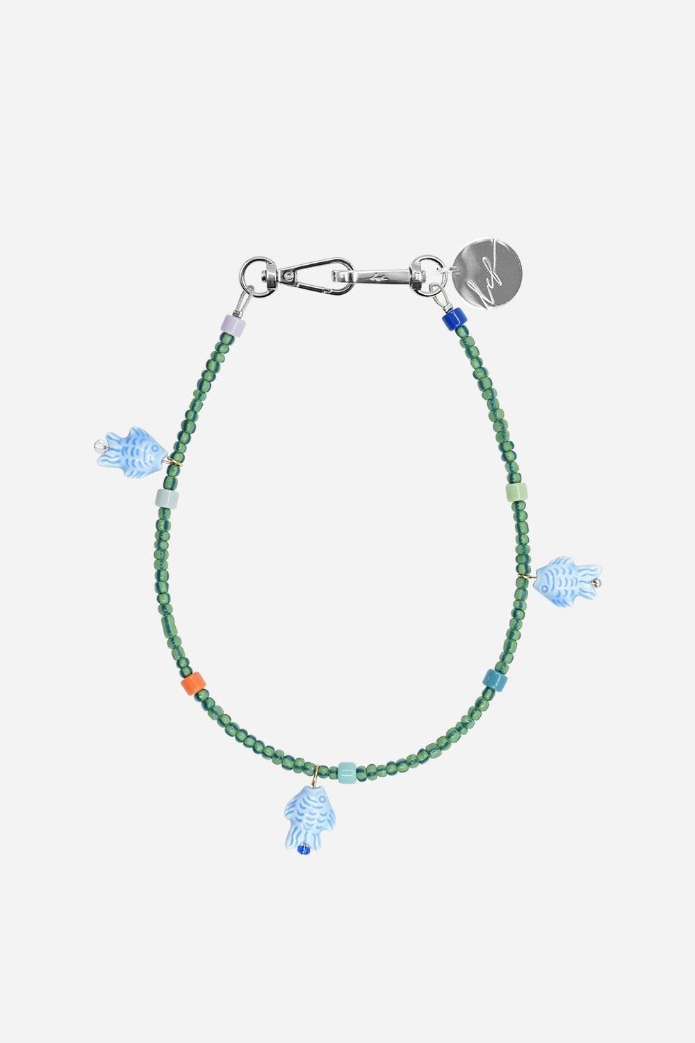 Chaine Courte Koda Vert 40 cm