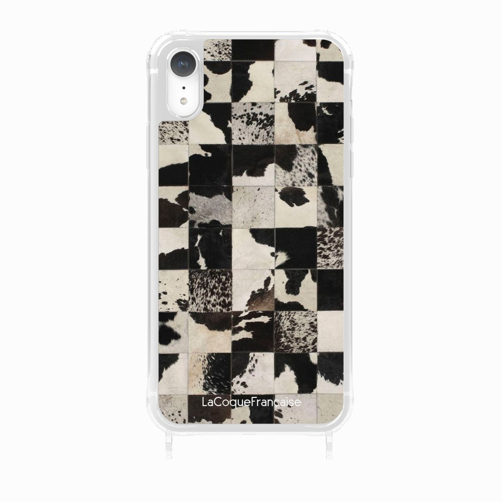 Coque Anneaux Imprimee Mosaique Vache - 28