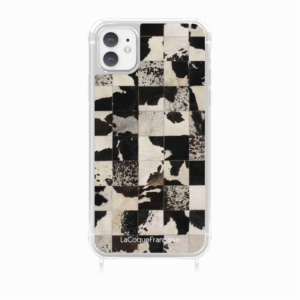 Coque Anneaux Imprimee Mosaique Vache - 27