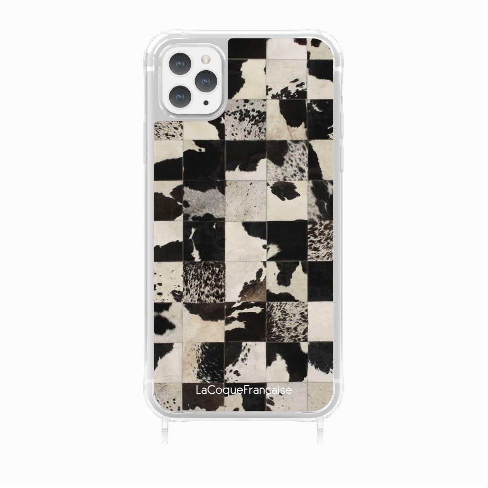 Coque Anneaux Imprimee Mosaique Vache - 26