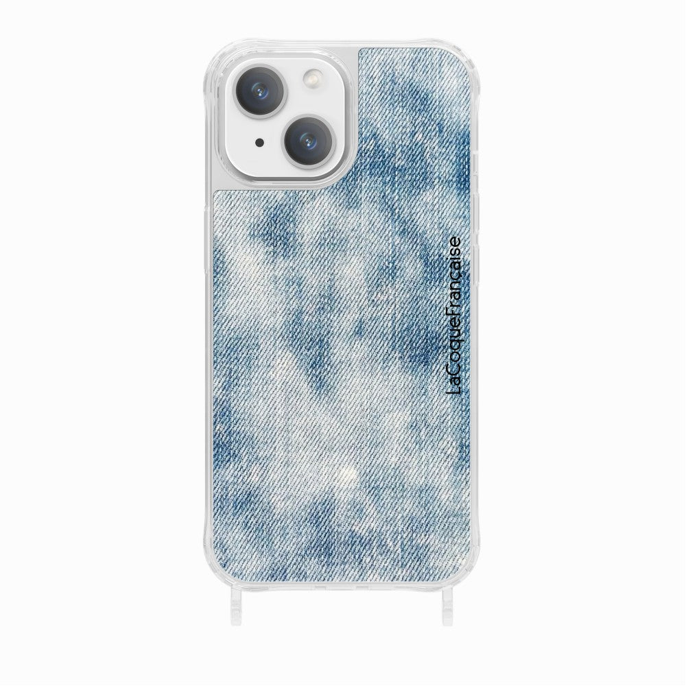 Coque Anneaux Imprimee Jean Bleu - 13