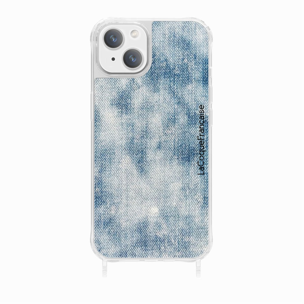 Coque Anneaux Imprimee Jean Bleu - 14