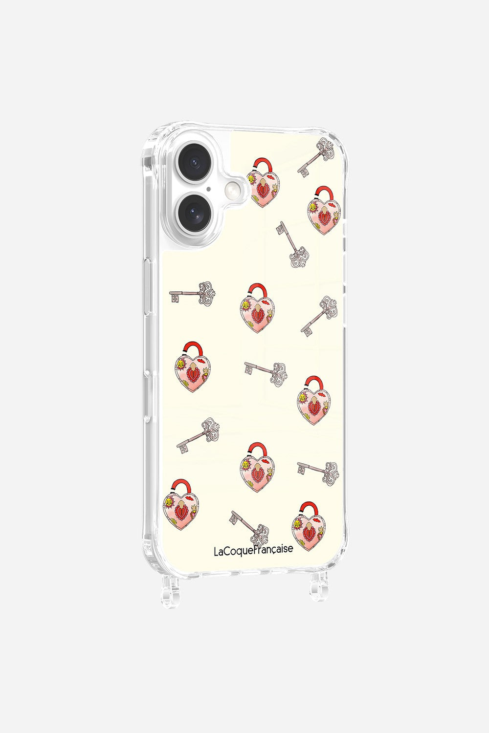 Coque Anneaux Imprimee Cadenas & Cle