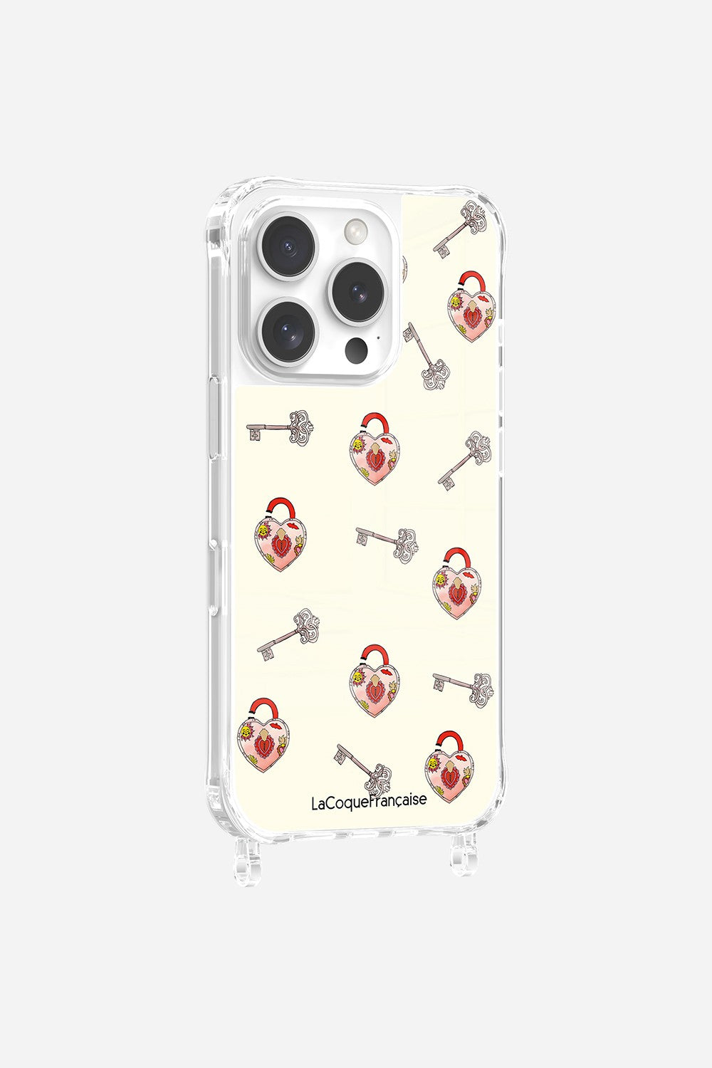 Coque Anneaux Imprimee Cadenas & Cle
