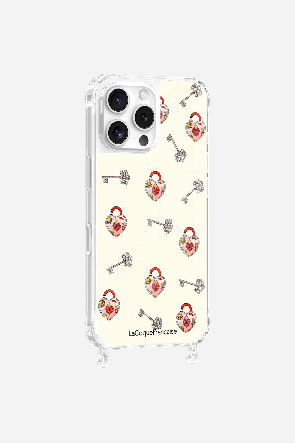 Coque Anneaux Imprimee Cadenas & Cle