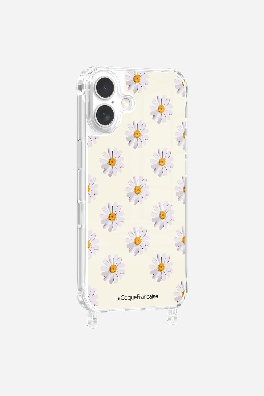 Coque Anneaux Imprimee Marguerites
