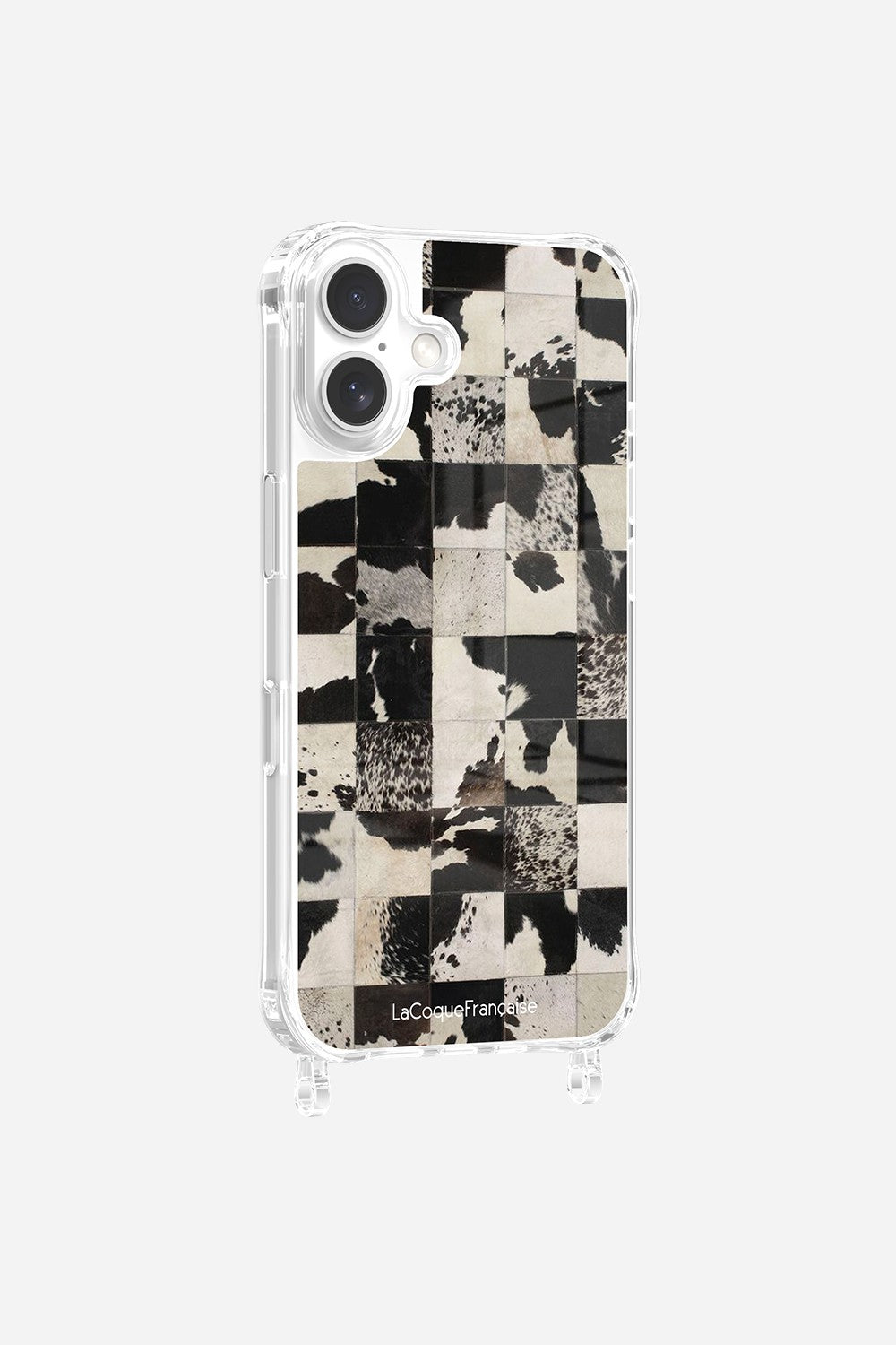 Cow Mosaic Printed Rings Case
