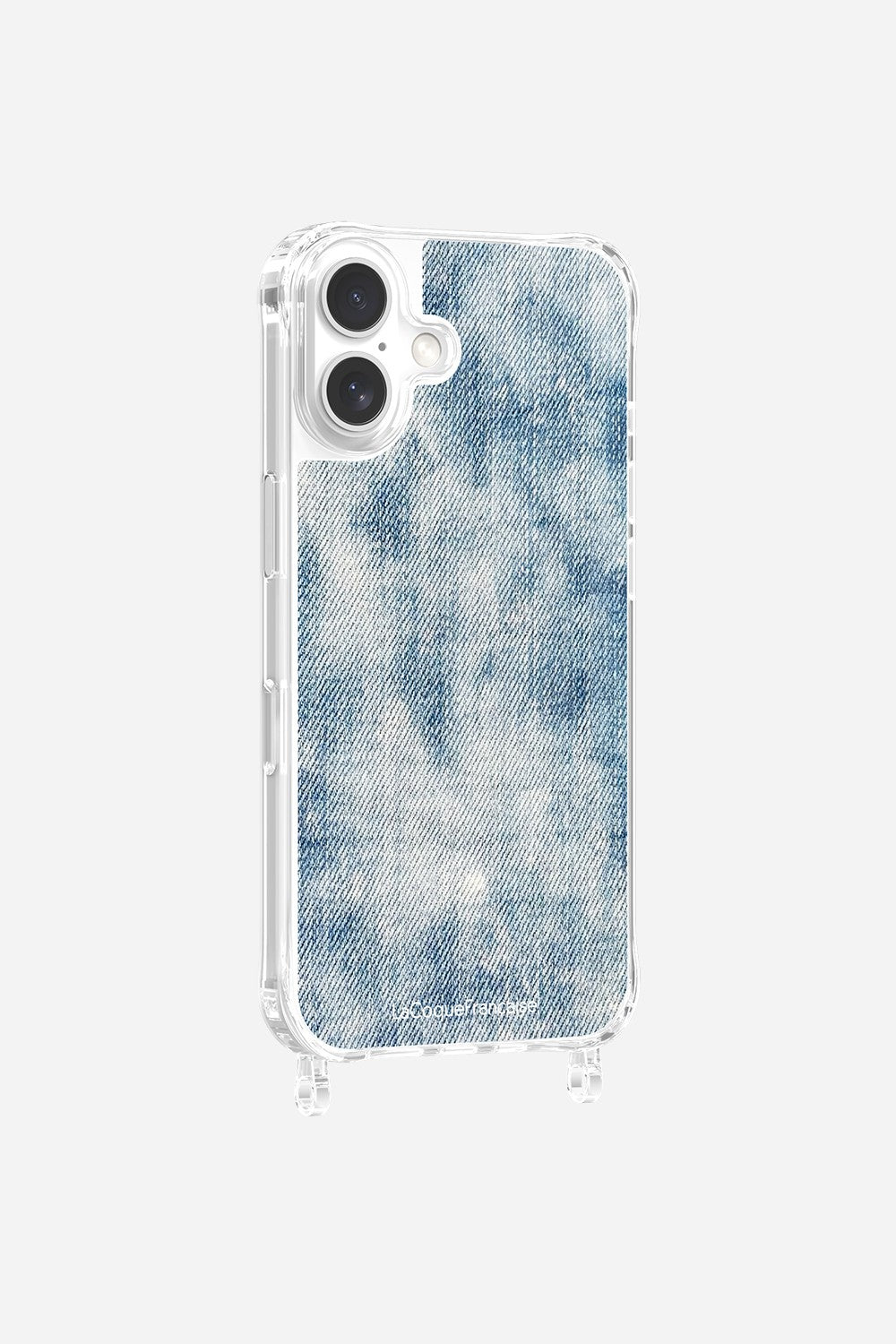 Coque Anneaux Imprimee Jean Bleu