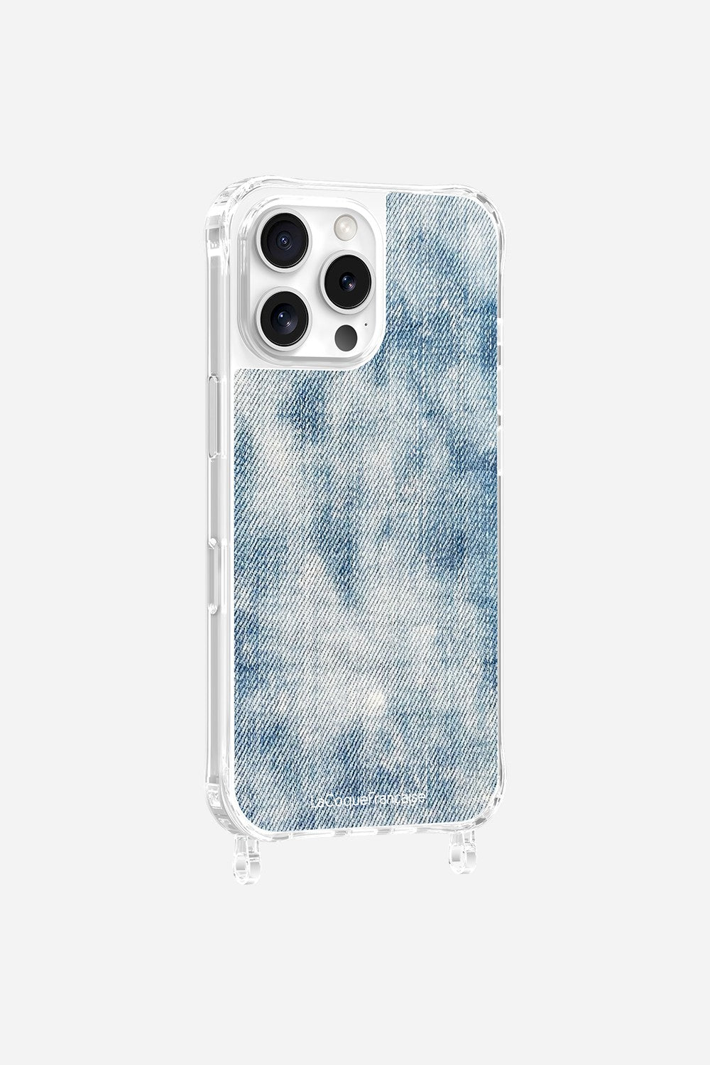 Coque Anneaux Imprimee Jean Bleu