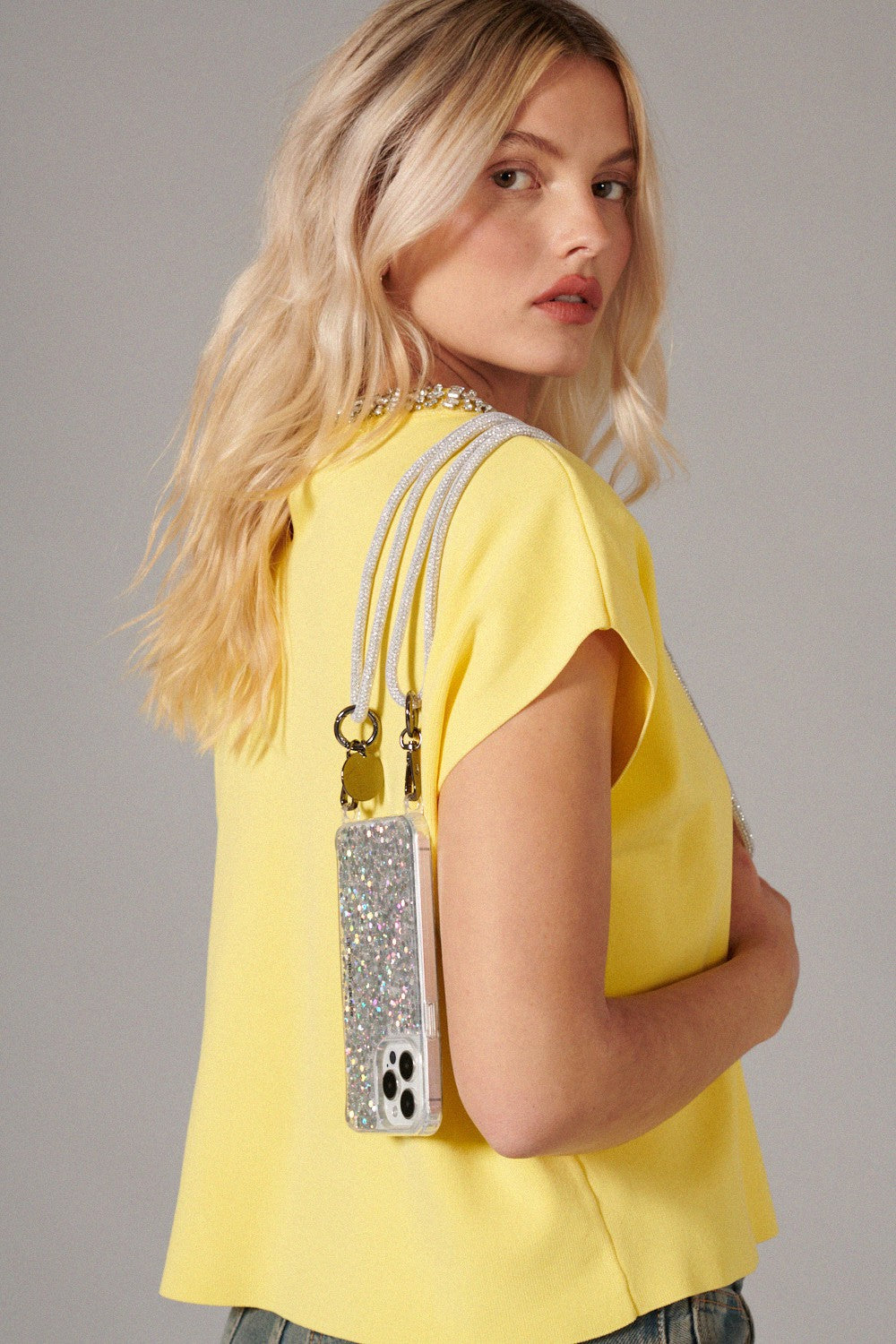 Cordon Uni Mariah Argent