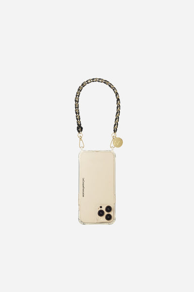 Chaine Courte Lou Noir 40 cm