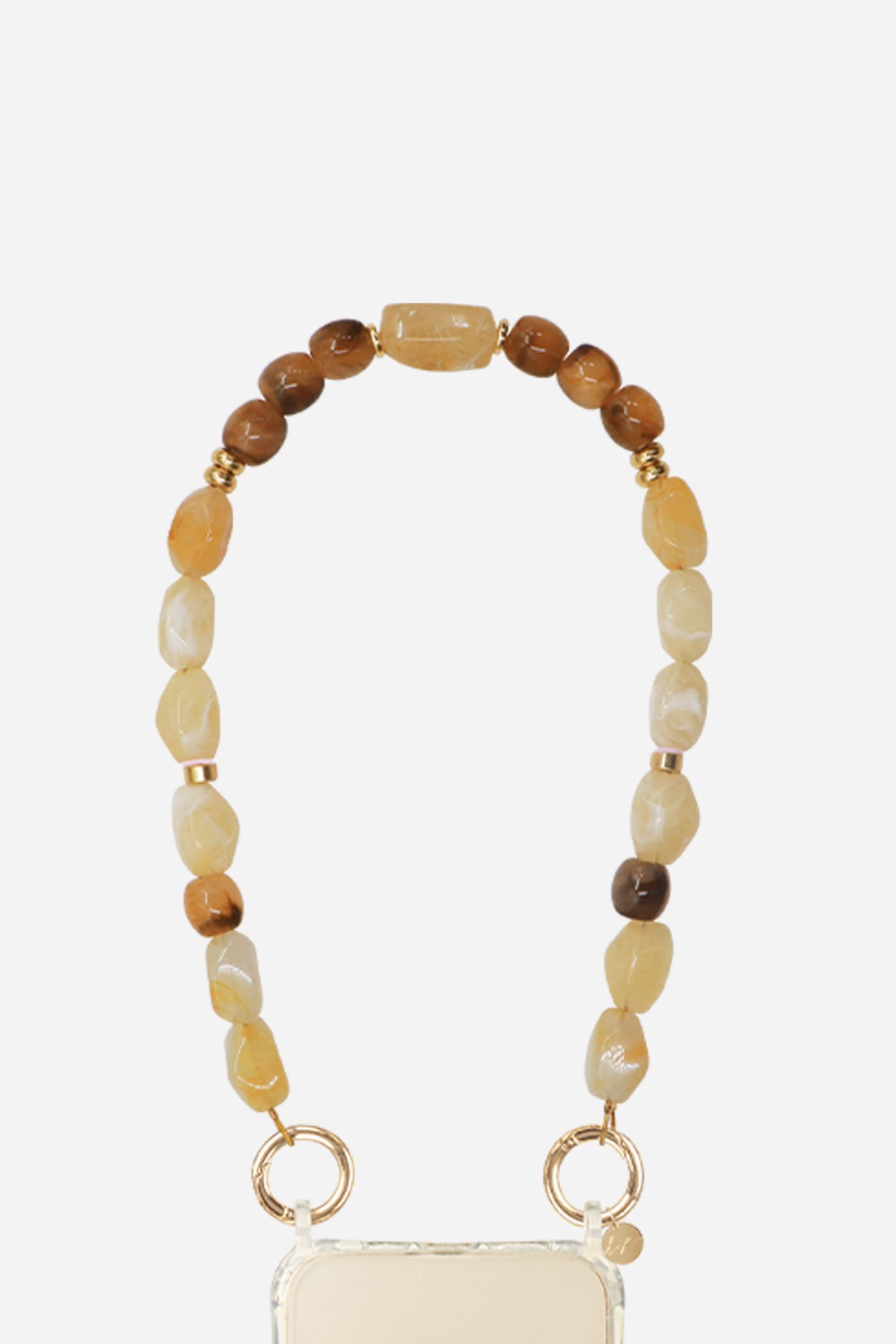 Chaine Courte Holly Beige 40 cm