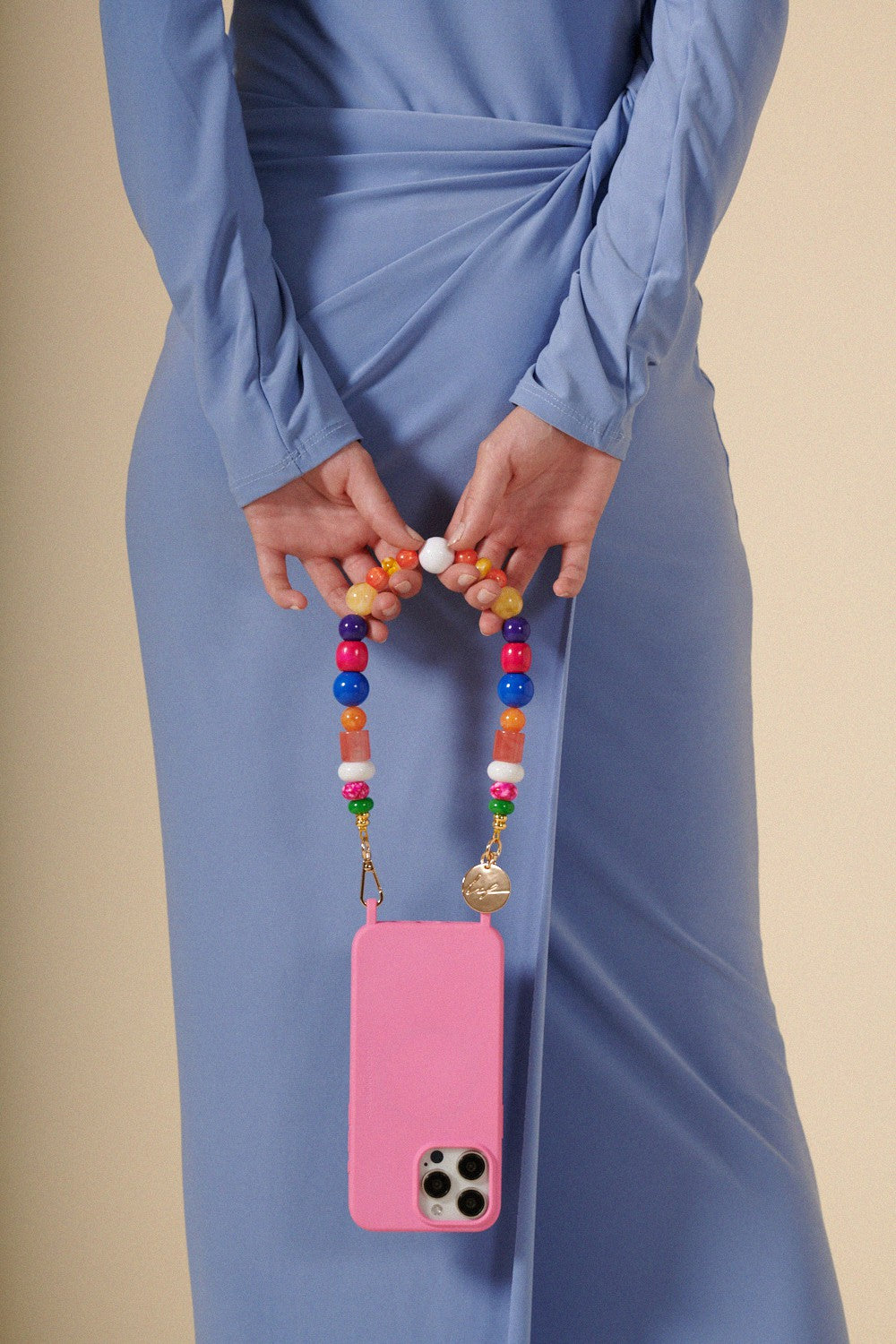 Chaine Courte Luana Multicolore 40 cm