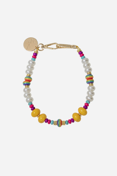 Chaine Courte Jody Multicolore 40 cm