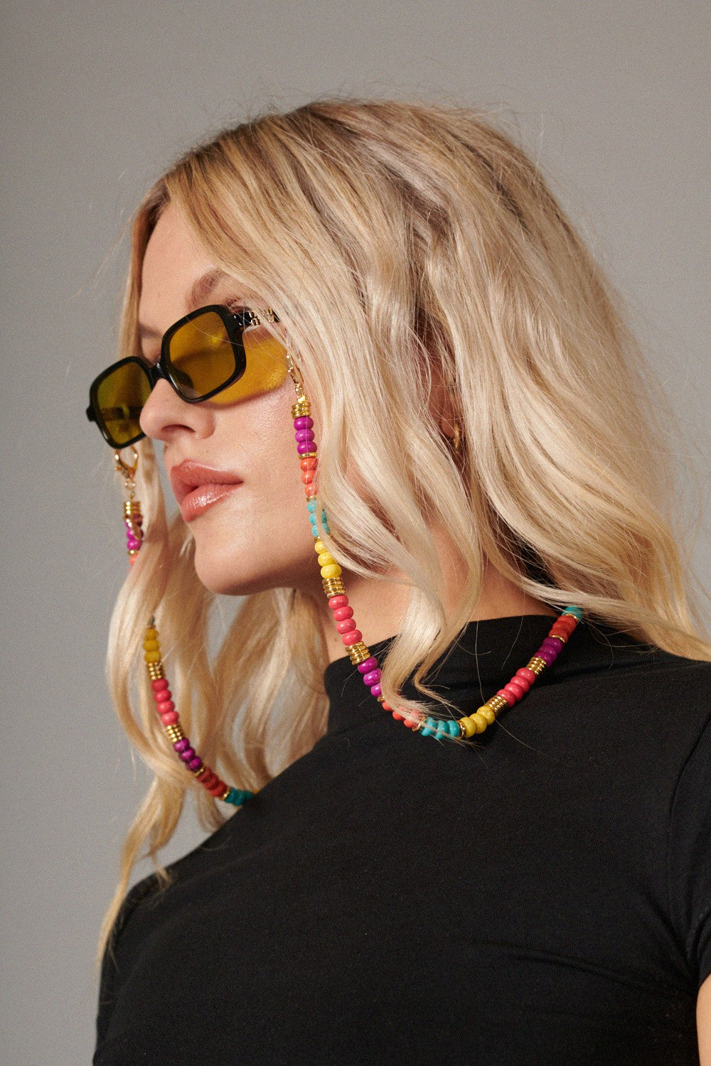 Bijoux Chaine De Lunette Sola Multicolore 72 cm