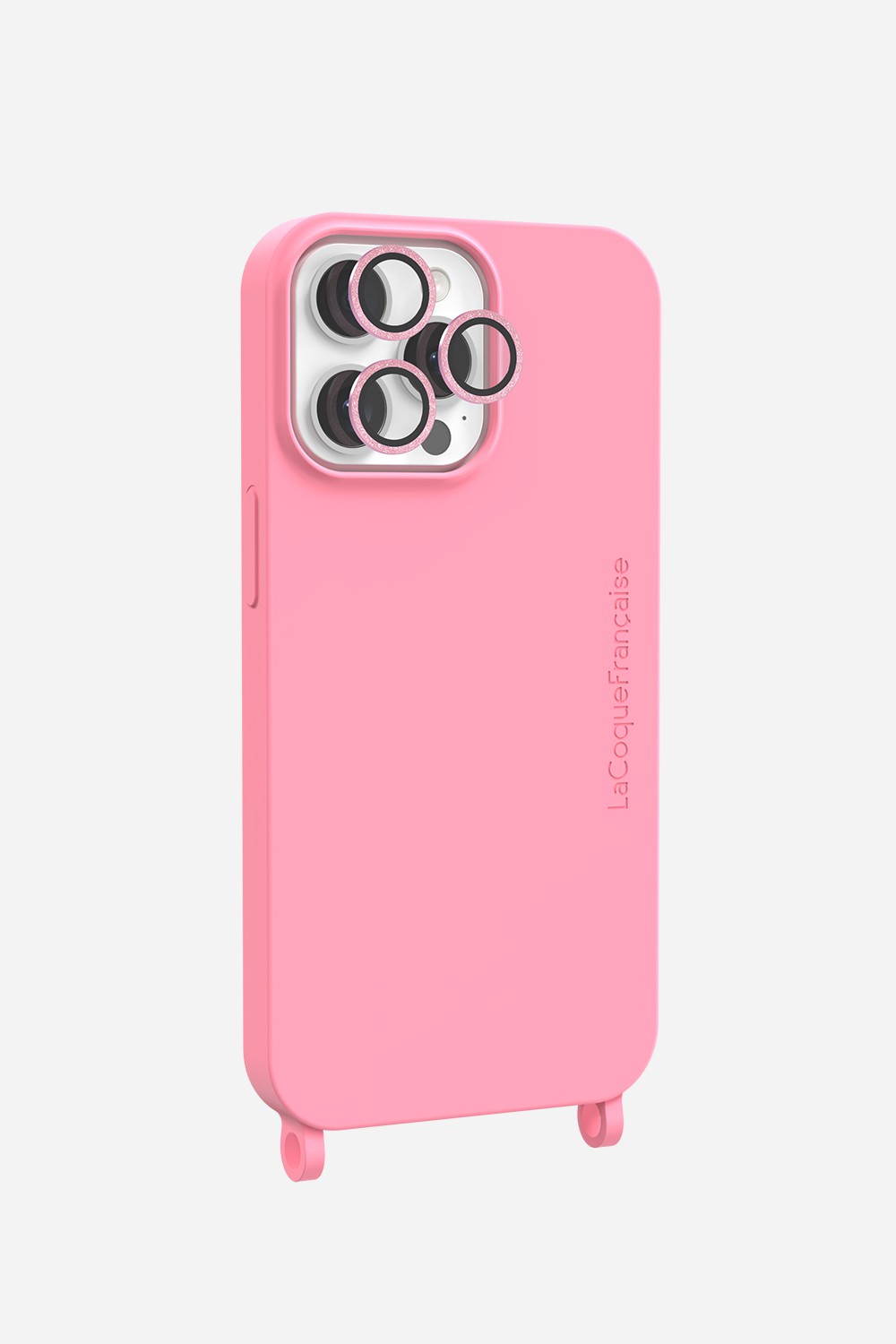 Pink glitter camera protection (iPhone 15 Pro / 15 Pro Max)