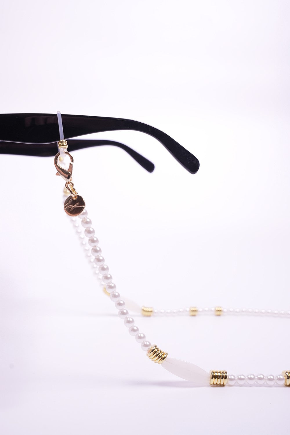 Jewelry Sola White Eyeglass Chain 72 cm