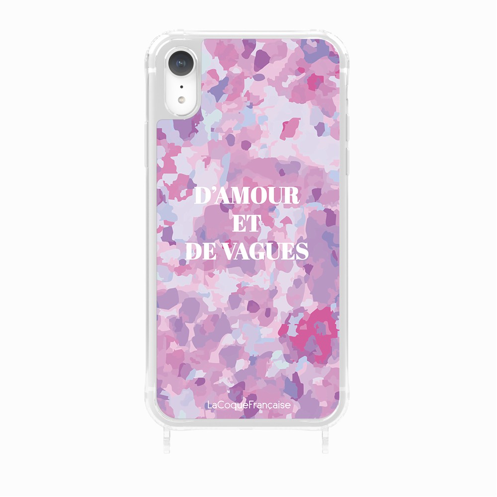 Love and Waves Printed Rings Case in Parma