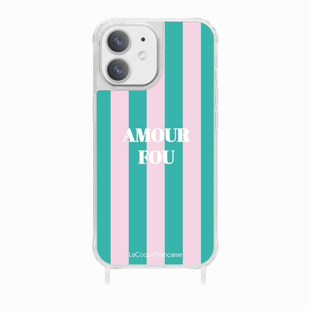 Crazy Love Printed Rings Case in Pink