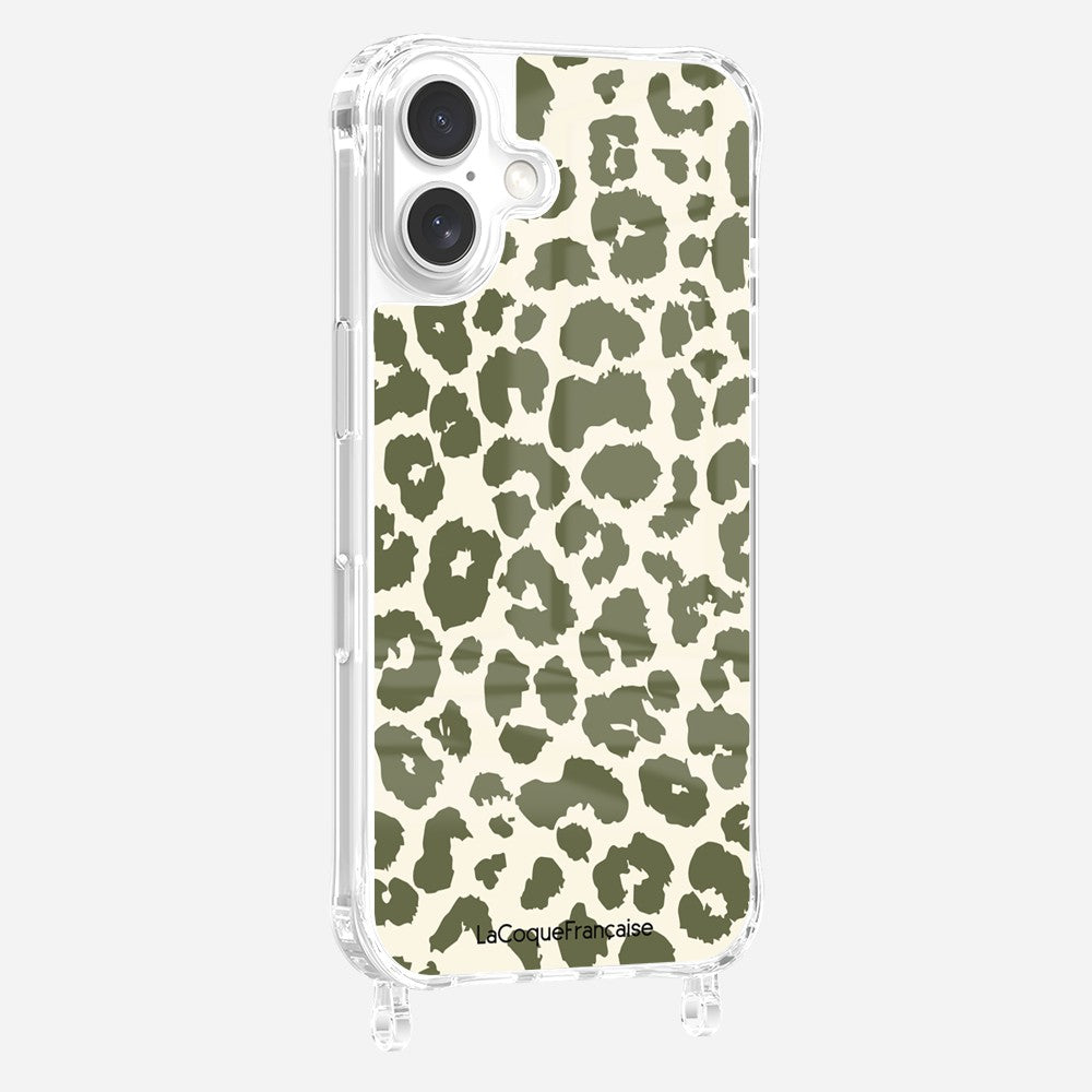 Leopard Print Ring Case Khaki