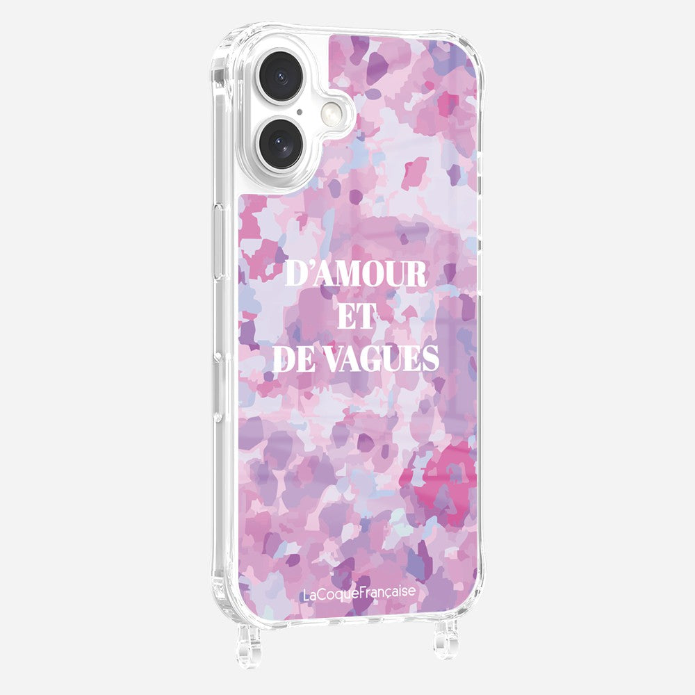 Love and Waves Printed Rings Case in Parma
