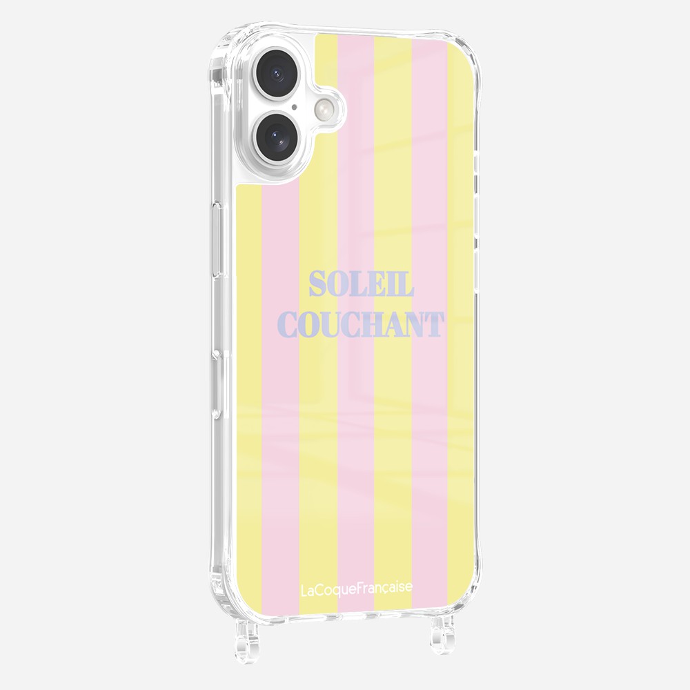 Sunset Printed Rings Case