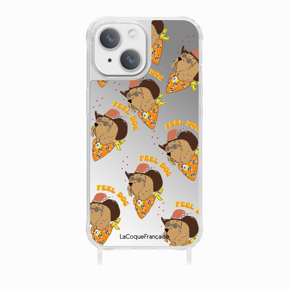 Dog Boy Printed Mirror Ring Case