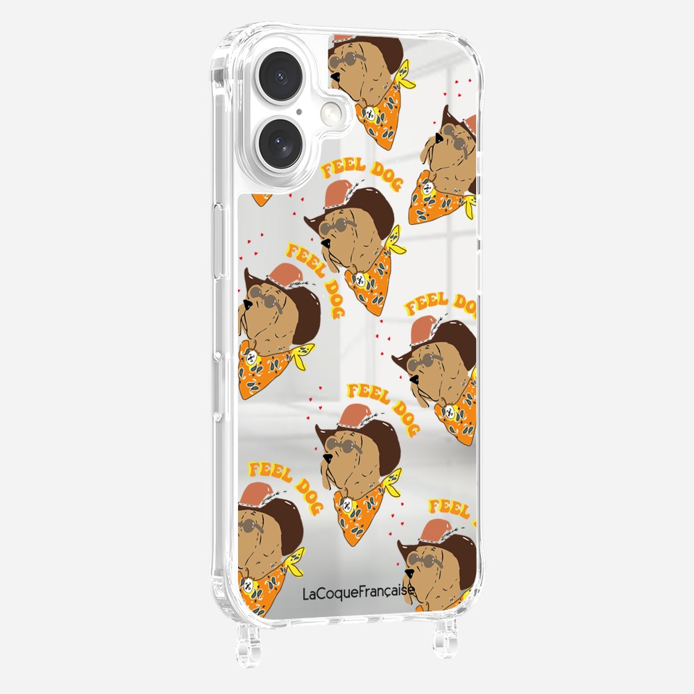 Dog Boy Printed Mirror Ring Case