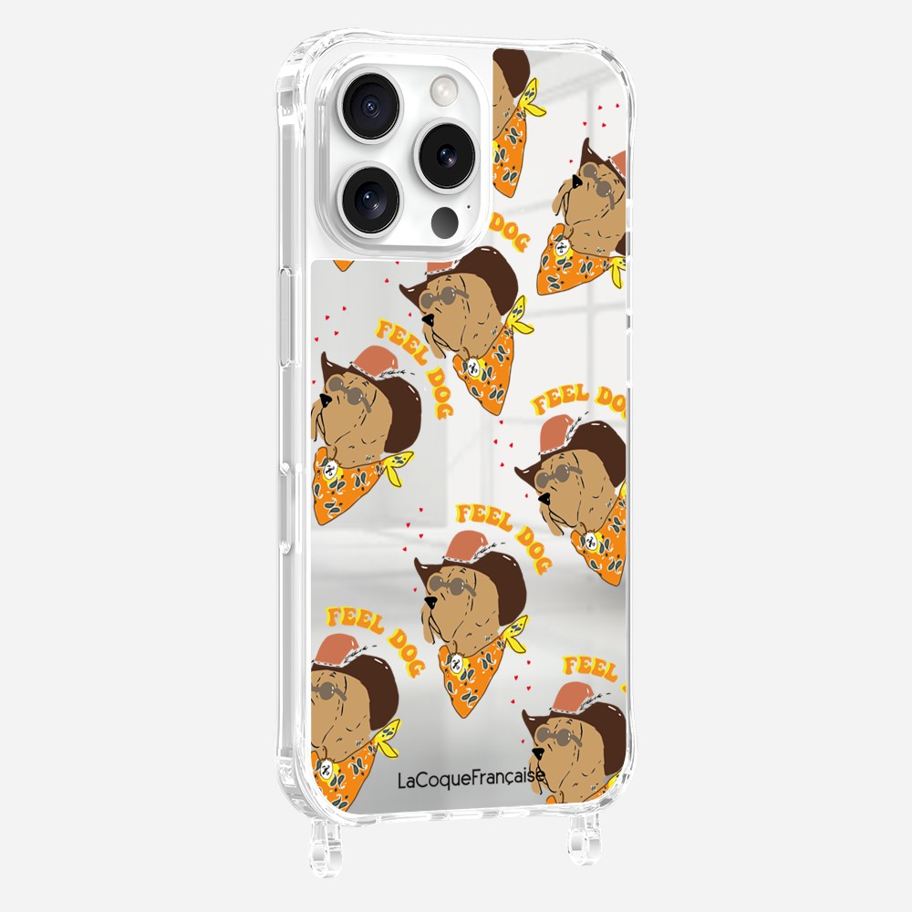 Dog Boy Printed Mirror Ring Case