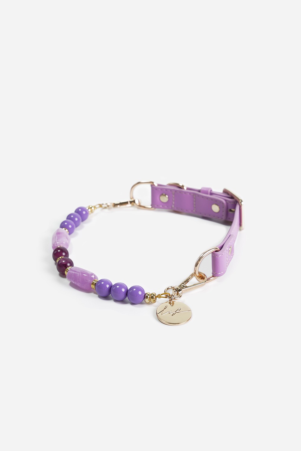 Nalah Purple Dog Collar - N2