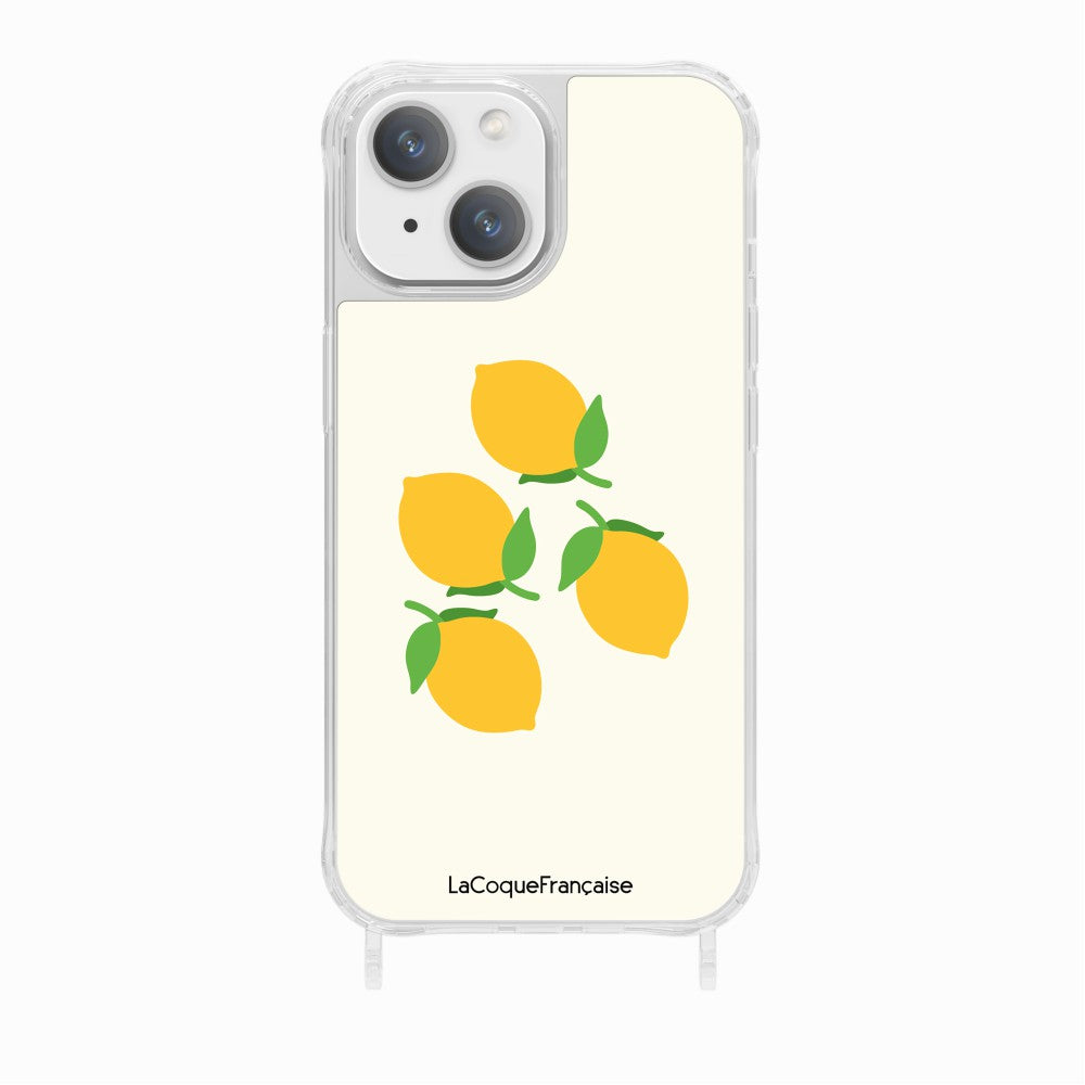Lemon Printed Ring Case