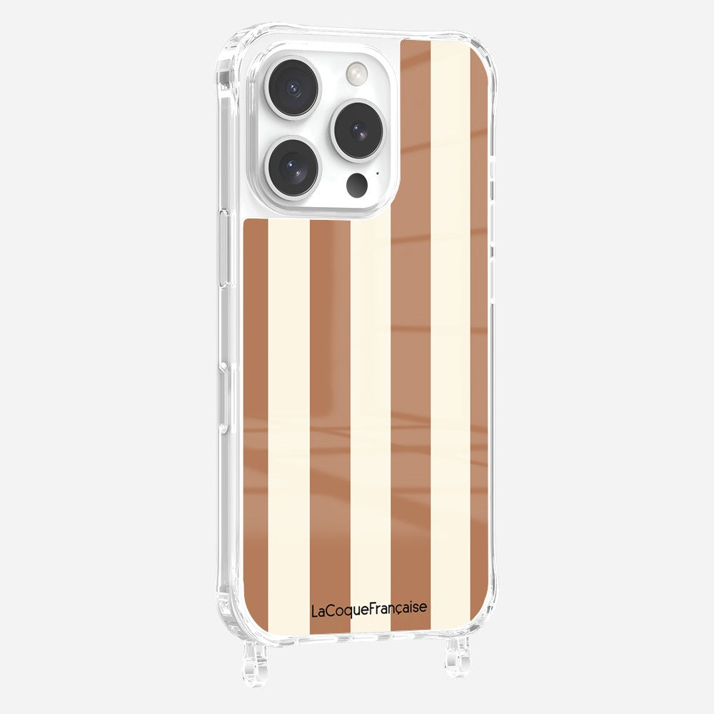 Coque Anneaux Imprimee Cappuccino