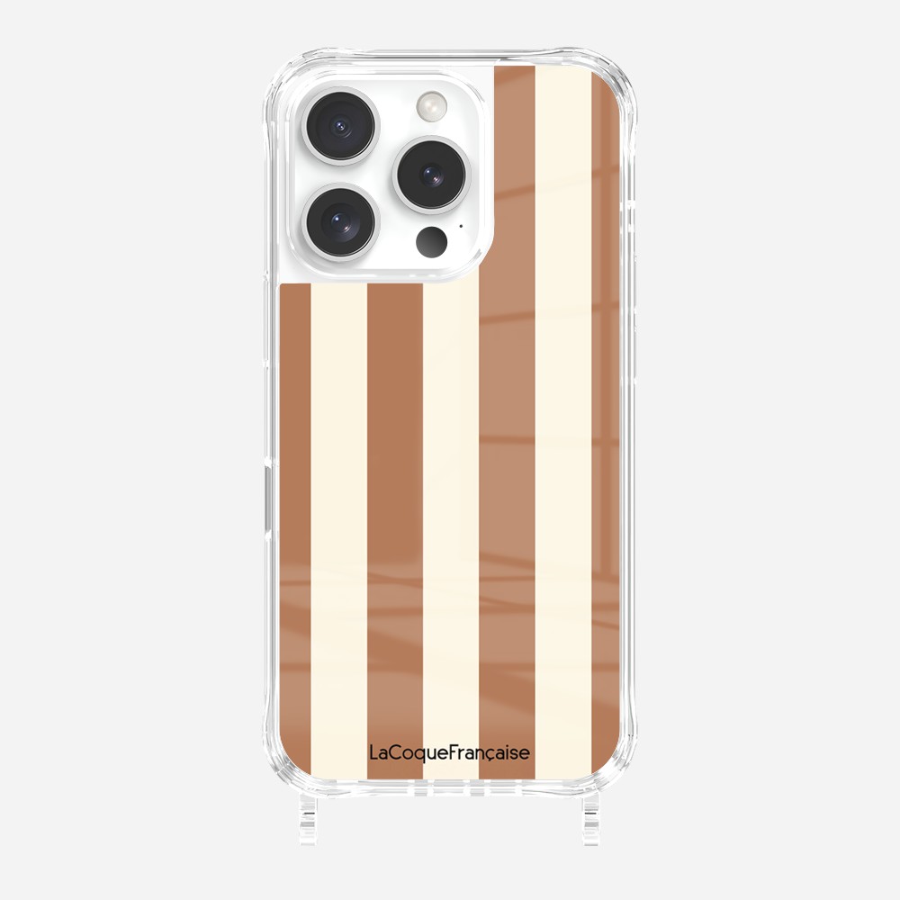 Coque Anneaux Imprimee Cappuccino