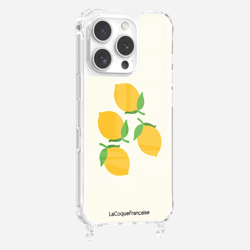 Lemon Printed Ring Case