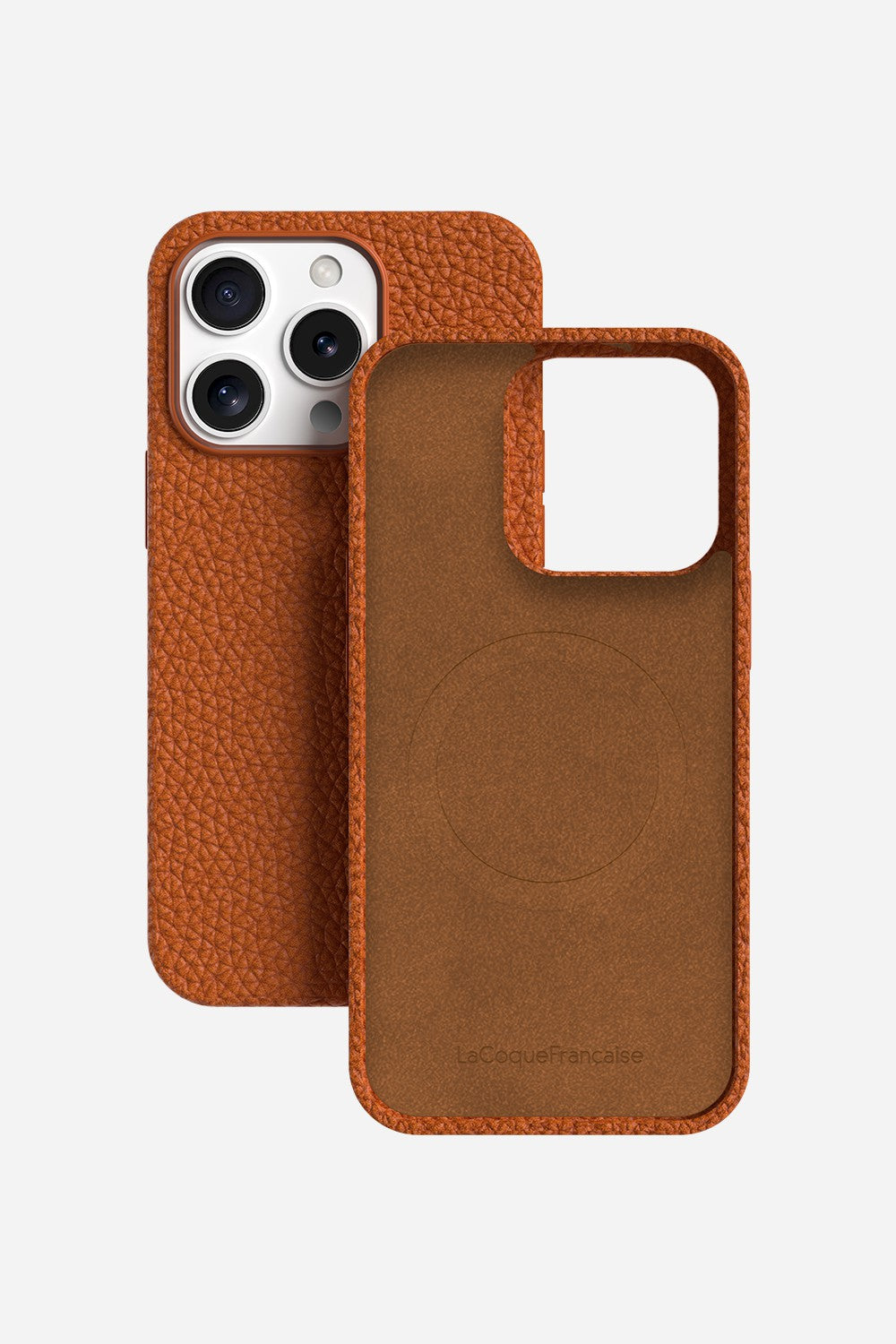 Coque Cuir Orange
