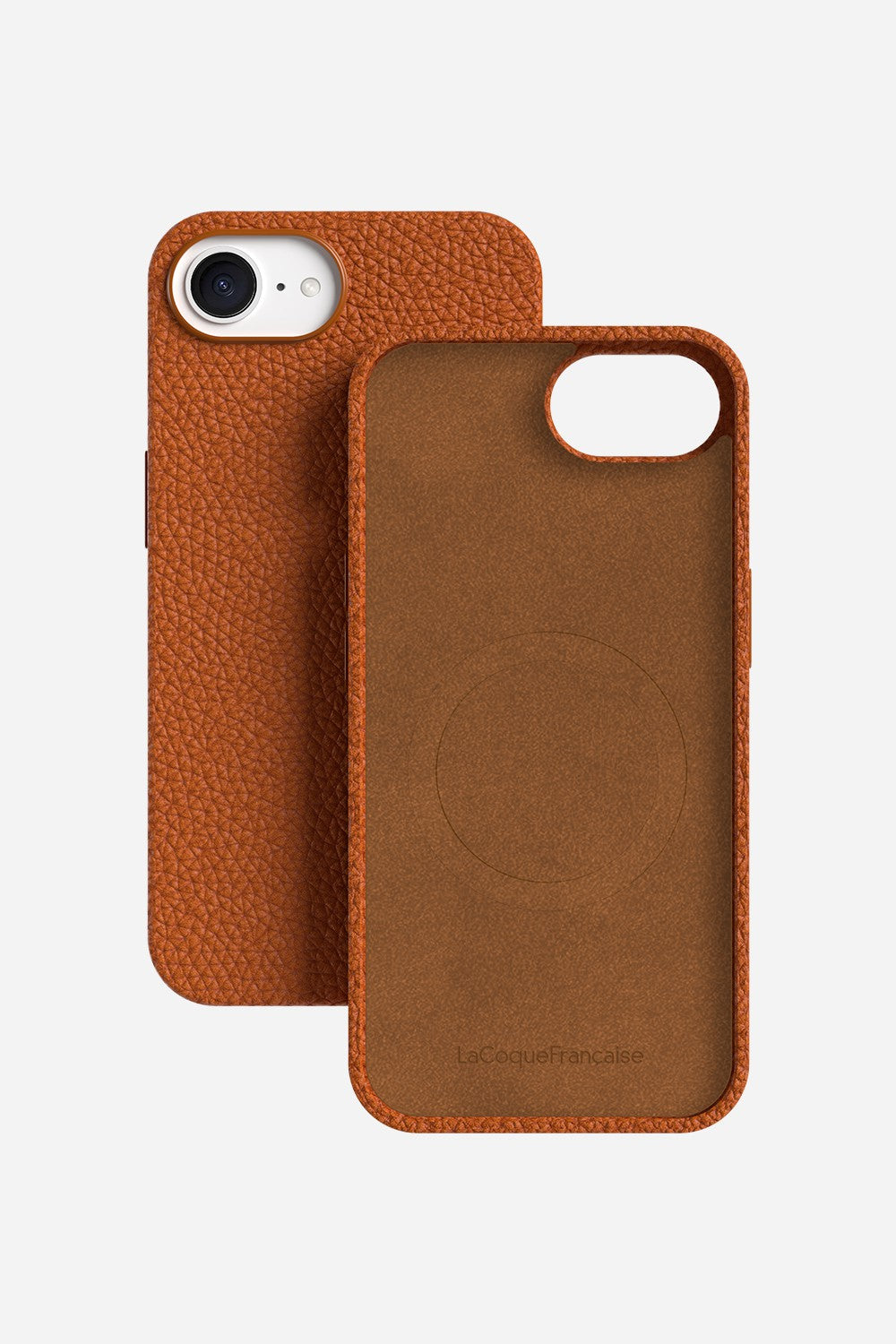 Coque Cuir Orange